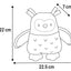 Flamingo Toy Puppy Phoebe Owl - плюшена играчка за куче 22,5 / 7 / 22 см