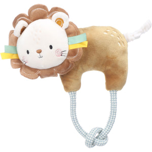 Flamingo Toy Puppy Kobe Lion with Rope - плюшена играчка с въже за куче 26 / 8 / 26 см