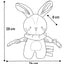 Flamingo Toy Puppy Kobe Rabbit - плюшена играчка за куче 24 / 8 / 28 см