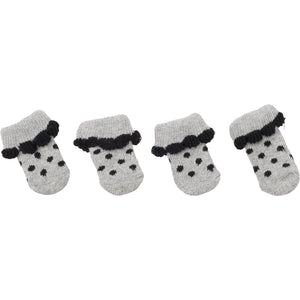 Flamingo Socks Asia S - чорапи за куче, сив
