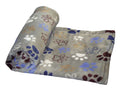 Nobby Fleece Plaid Lissi Classic Light Grey - меко одеало 50 / 75 см