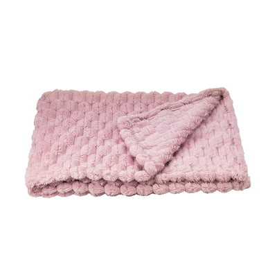 Nobby Fleece Plaid Diamond - одеало за куче 100 / 150 см, розов