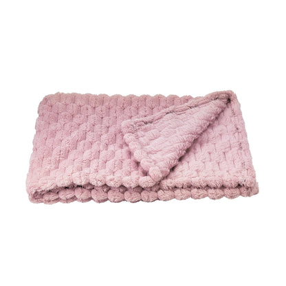 Nobby Fleece Plaid Diamond - одеало за куче 100 / 150 см, розов