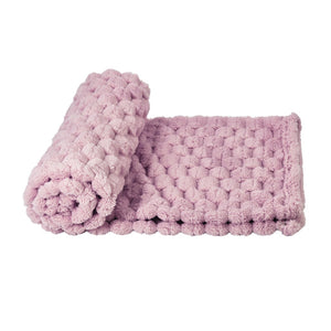 Nobby Fleece Plaid Diamond - одеало за куче 100 / 150 см, розов