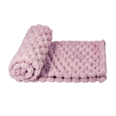 Nobby Fleece Plaid Diamond - одеало за куче 100 / 150 см, розов