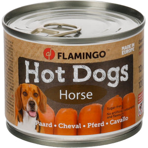 Flamingo Snacks Cocktail mini Sausages with Horse - лакомства за куче с конско 120 гр
