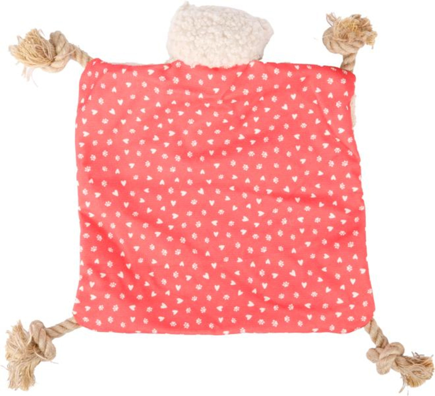 Flamingo Toy Lief Bear Cuddle Blanket - играчка за куче 45 / 37 / 7,5 см