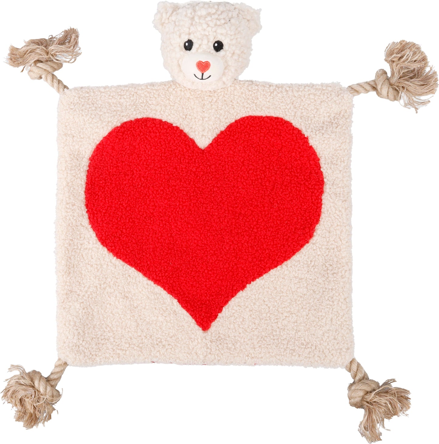 Flamingo Toy Lief Bear Cuddle Blanket - играчка за куче 45 / 37 / 7,5 см