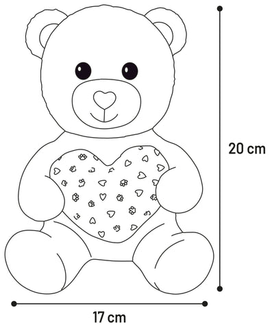 Flamingo Toy Lief Bear - играчка за куче 17 / 15 / 20 см