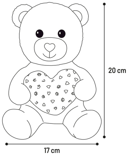 Flamingo Toy Lief Bear - играчка за куче 17 / 15 / 20 см