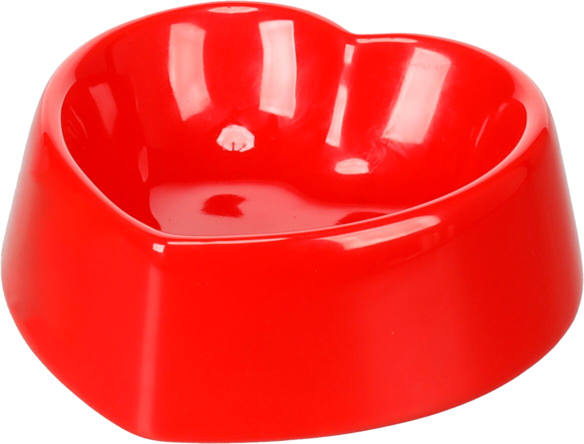 Flamingo Feeding and Drinking Bowl Zova Heart - керамична купа