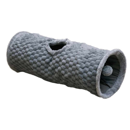 Nobby Plush Tunnel Diamond - котешки тунел  27 x 68 см, сив