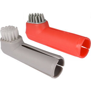 Flamingo Finger Тoothbrush - четка за зъби напръстник, 2 броя