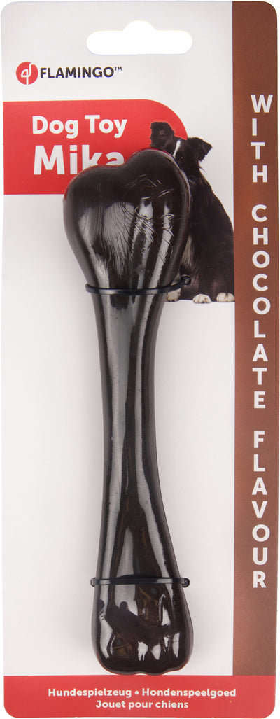Flamingo Mika Bone With Chocolate Flavour - кокал с шоколадов вкус 15,3 см.