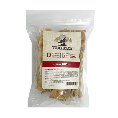 WolfPack Braided Beef Skin - лакомство от сушена говежда кожа 250 гр