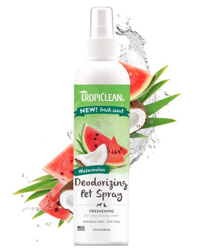 TropiClean Deodorising Spray Watermelon - дезодорант за кучета и котки 236 мл
