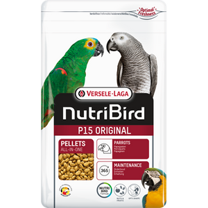 Versele Laga Nutribird Р15 Original - пълноценна екструдирана храна за големи папагали