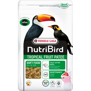 Versele Laga Nutribird Tropical Fruit Patee - пълноценна храна за всички видове плодоядни птици 1 кг