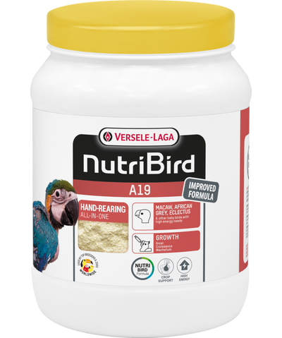 Versele Laga Nutribird A19 - за ръчно хранене на бебета големи папагали