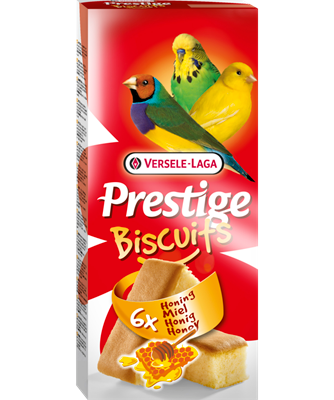Versele Laga Prestige Biscuits Fruit - вкусни бисквитки с плодове, за малки птички 70 гр