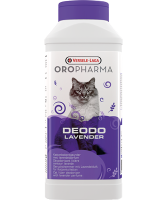 Versele Laga Deodo Odour Control Lavender - дезодорант на прах за котешка тоалетна с аромат на лавандула 750 гр