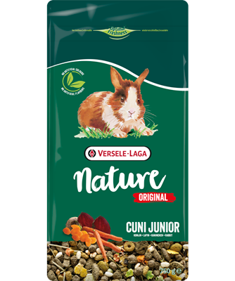 Versele Laga Original Cuni Junior - пълноценна храна за подрастващи зайчета от мини породи 750 гр