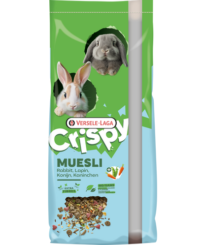 Versele Laga Crispy Muesli Rabbit - complete food for dwarf rabbits
