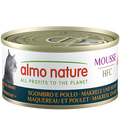 Almo Nature Mousse Mackerel and Chicken - консерва за котки със скумрия и пилешко 70 г