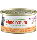 Almo Nature Mousse Tuna with Shrimps - консерва за котки с риба тон и скариди 70 г