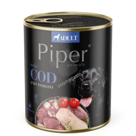 Piper Adult Dog Cod - консерва за кучета с риба треска и домати 800 гр
