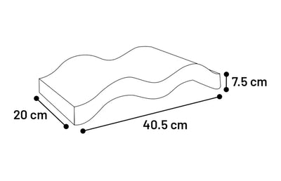 Flamingo Scratching Cardboard Mawimbi - котешка драсклака 40 / 21 / 9 см