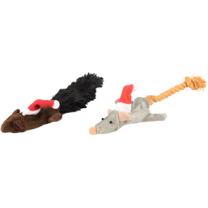 Flamingo Christmas Toy Mouse -  плючена играчка 2 бр