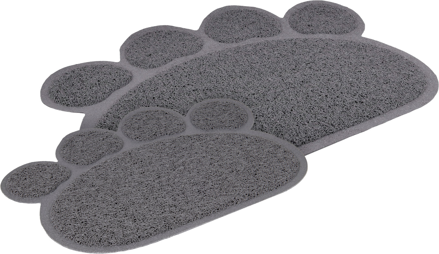 Flamingo Cat litter tray mat Pitou Matti - килимче за тоалетна, сиво