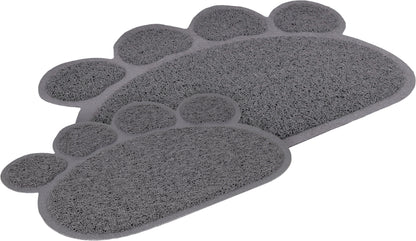 Flamingo Cat litter tray mat Pitou Matti - килимче за тоалетна, сиво