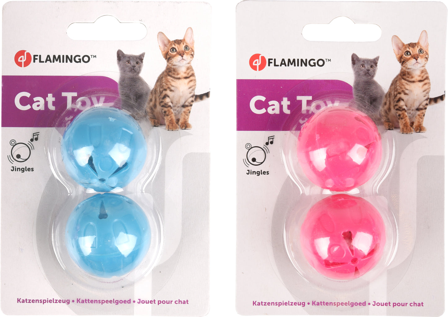 Flamingo Ebba Ball - играчка за котки 3,5 см