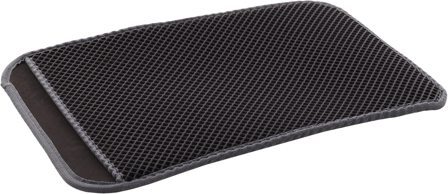 Flamingo Cat litter tray mat Matz - килимче за тоалетна 61 / 41 см, черно