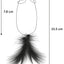 Flamingo Shuka Mouse Feather - играчка за котки 7,8 см