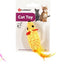 Flamingo Shuka Mouse Feather - играчка за котки 7,8 см
