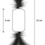 Flamingo Shuka Roll Feather - играчка за котка 5 см