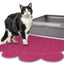 Flamingo Cat litter Tray Mat Pitou Matti - килимче за тоалетна, розово