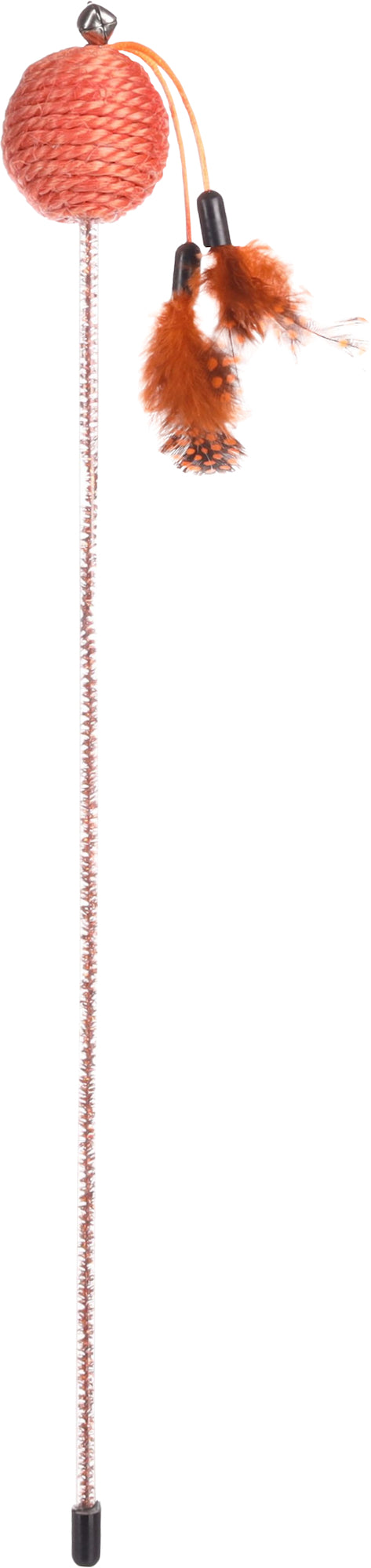 Flamingo Glitty Dangler with ball - въдица за котки 42 см
