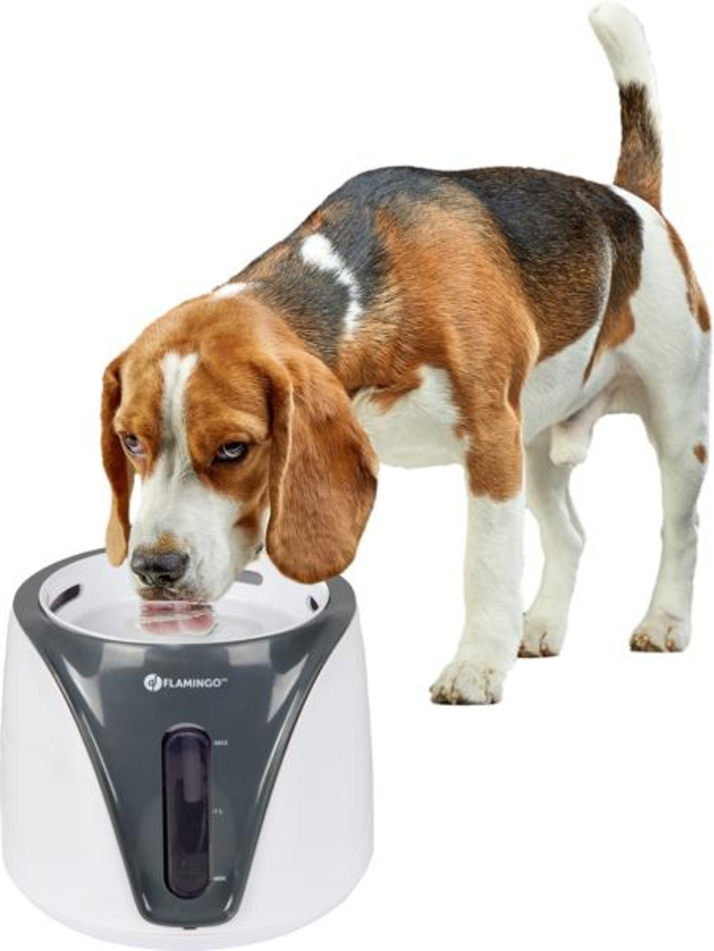 Flamingo Drinking Fountain Sensor Adriana Black - автоматичнен фонтан за пиене