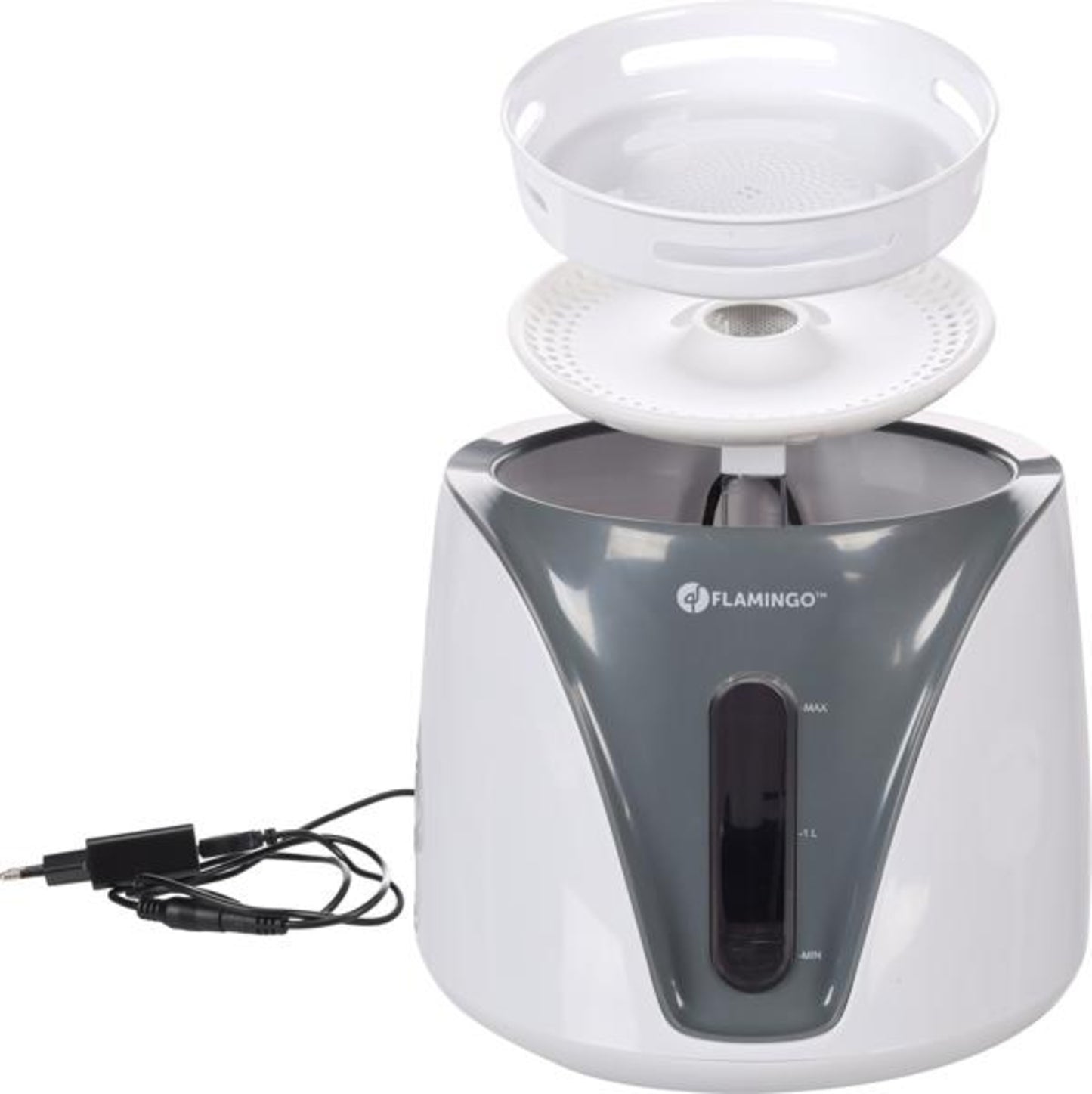 Flamingo Drinking Fountain Sensor Adriana Black - автоматичнен фонтан за пиене