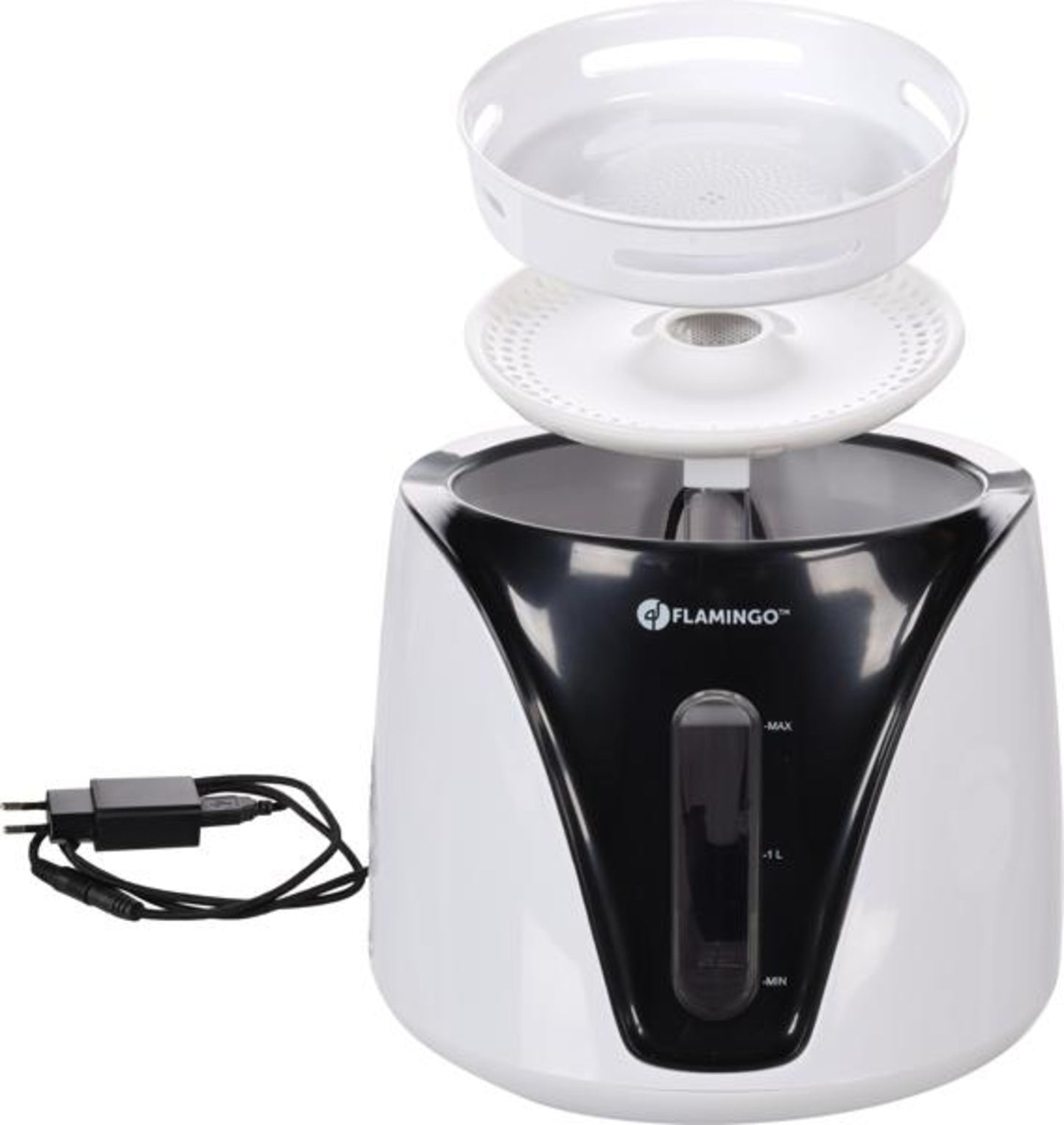 Flamingo Drinking Fountain Sensor Adriana Black - автоматичнен фонтан за пиене