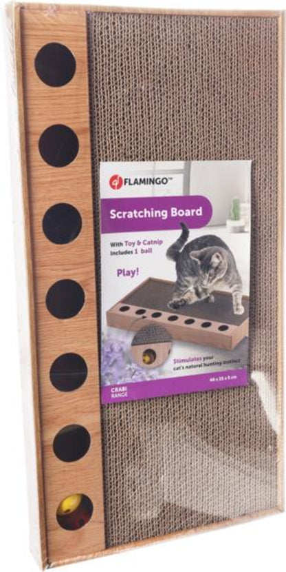 Flamingo Scratching Toy Crabi Rectangle - котешка драскалка 48 / 25 / 5 см