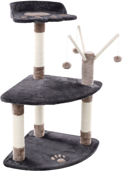 Flamingo Scratching Tree Kira Grey - котешка катерушка 70 / 58 / 91 см