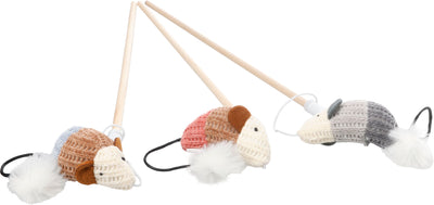 Flamingo Blaro dangler with mouse - въдица за котки 45 см