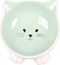 Flamingo Feeding and Drinking bowl Puzi - купичка за котки, зелена, 125 мл