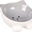 Flamingo Feeding and Drinking Bowl Puzi - купичка за котки, сива, 125 мл
