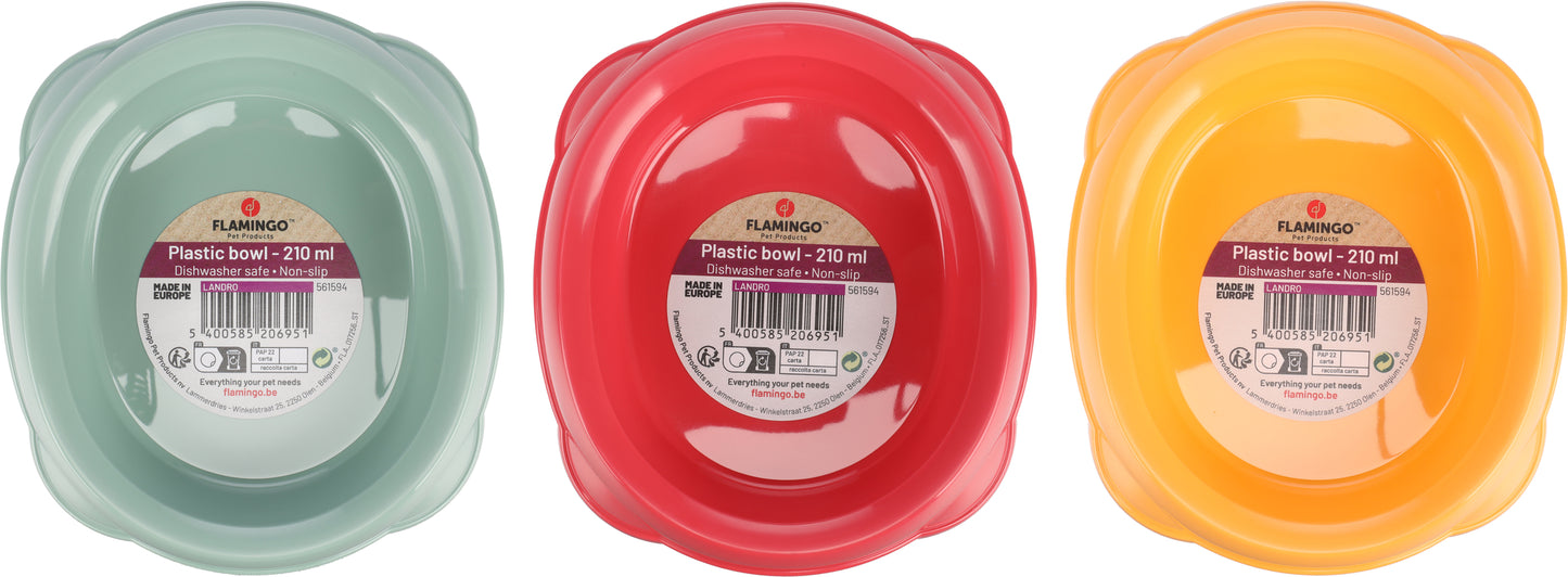 Flamingo bowl Langro oval exoti - купичка 210 мл